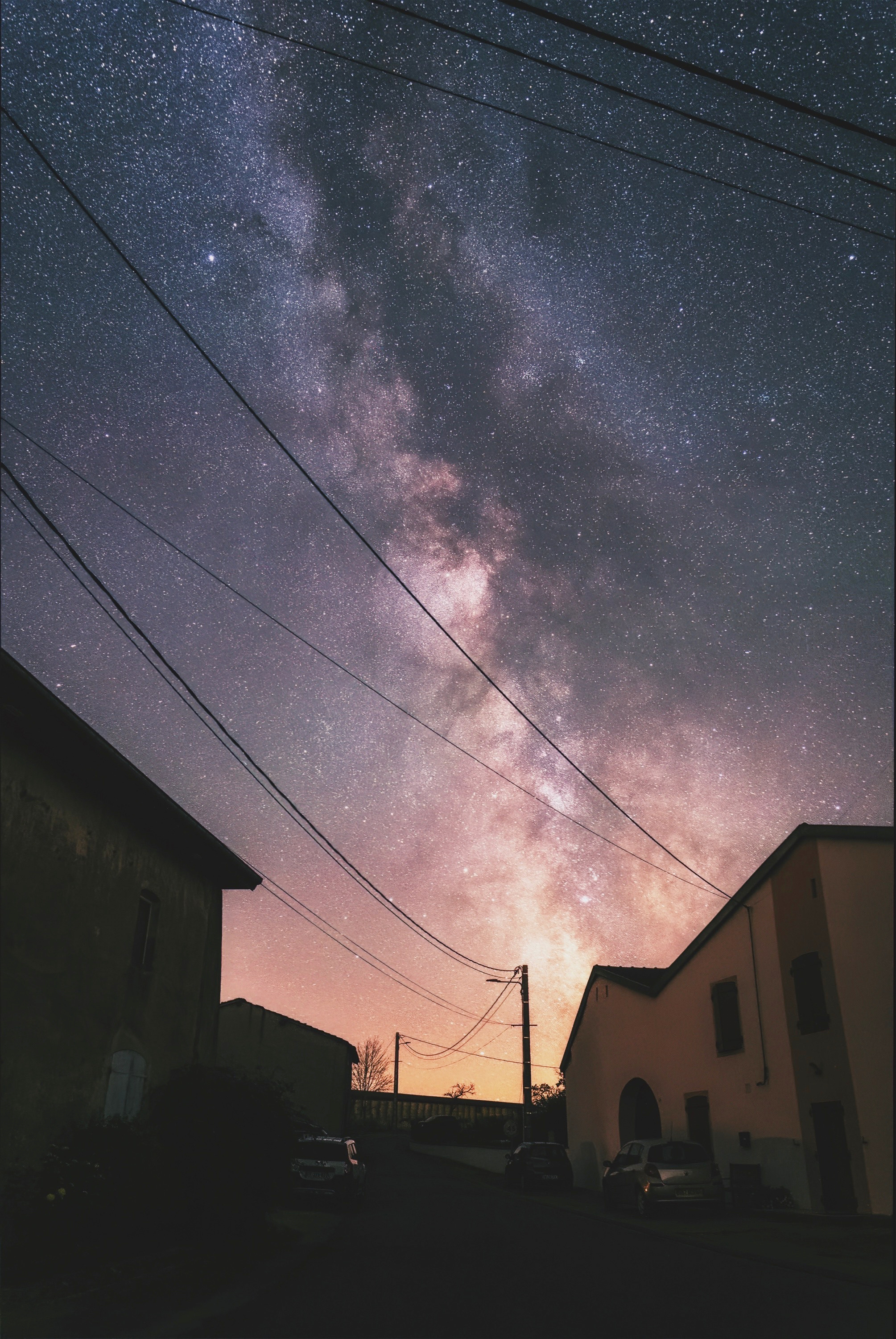 Milky Way over the Village