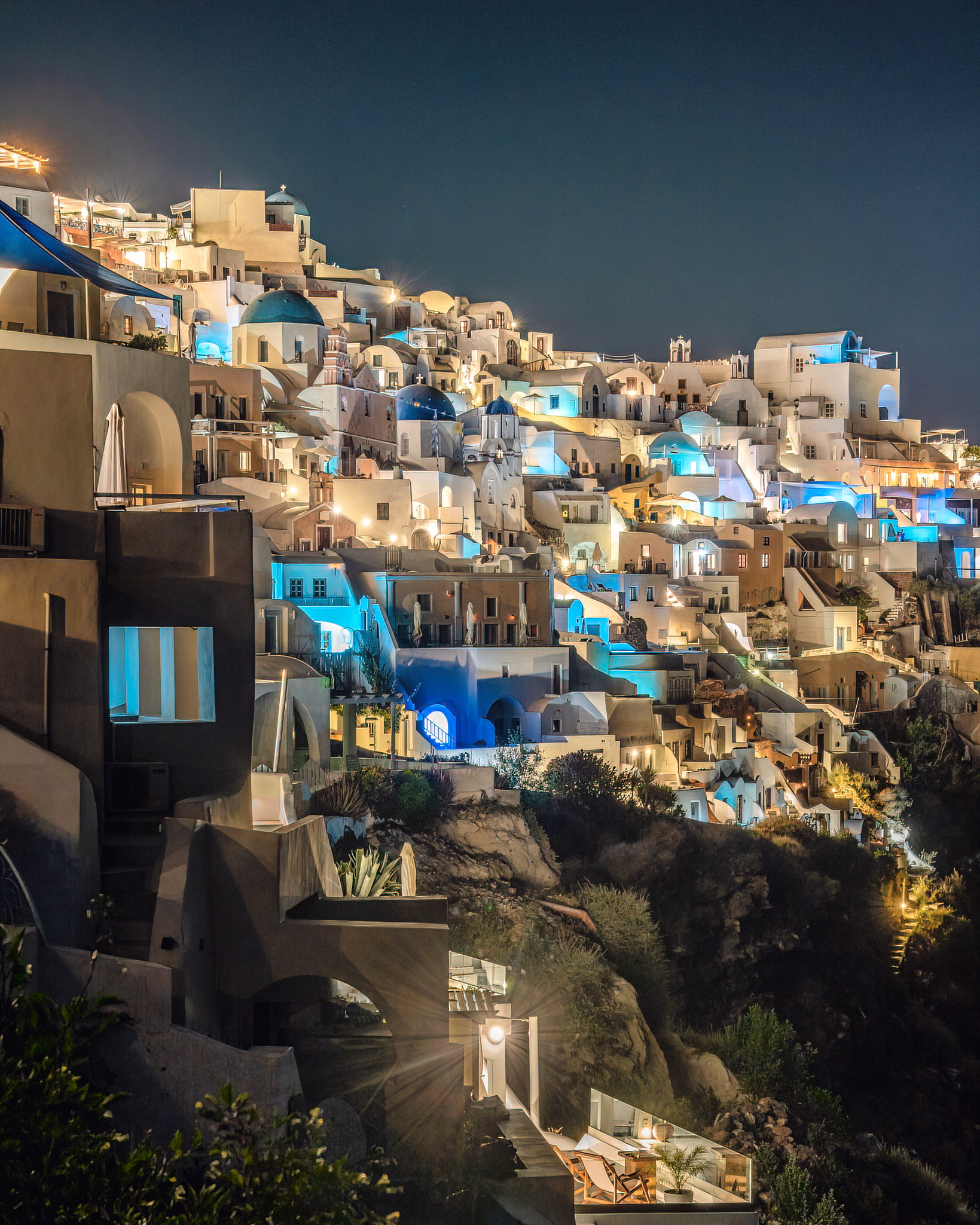 Oia After Dark