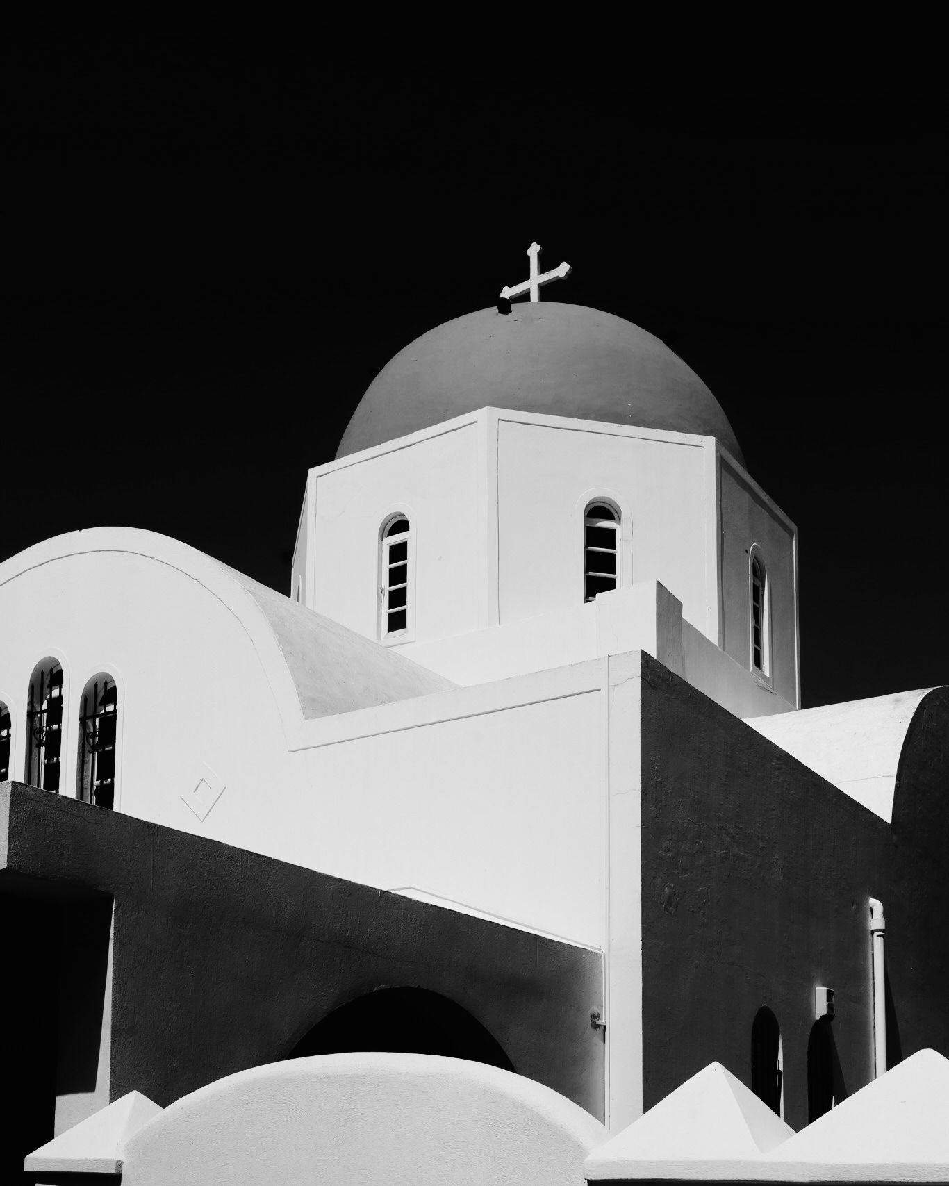 White Church, Black Sky