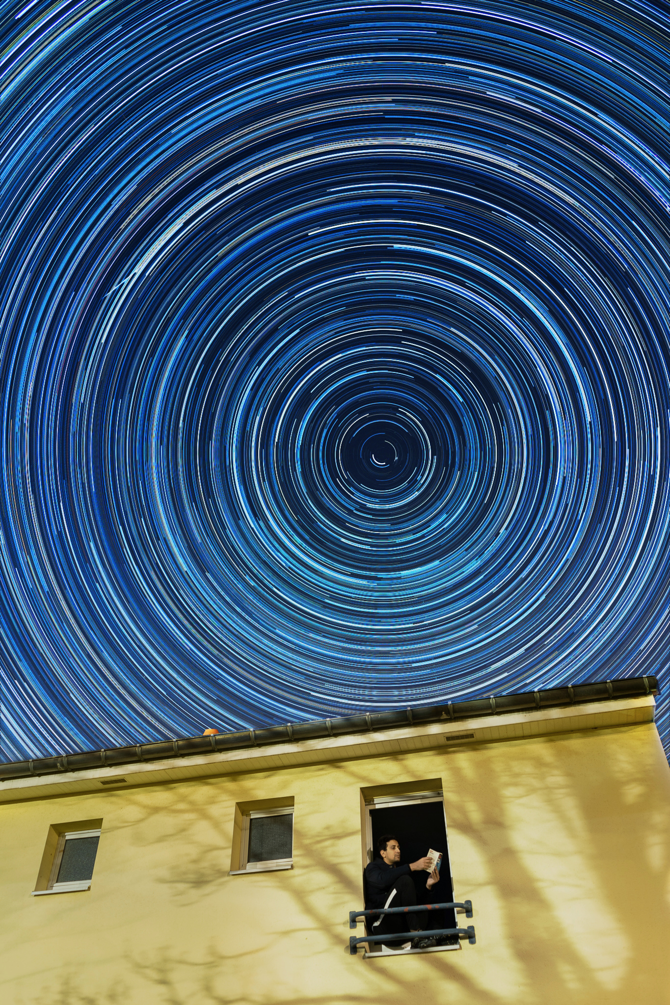 Window Under the Stars
