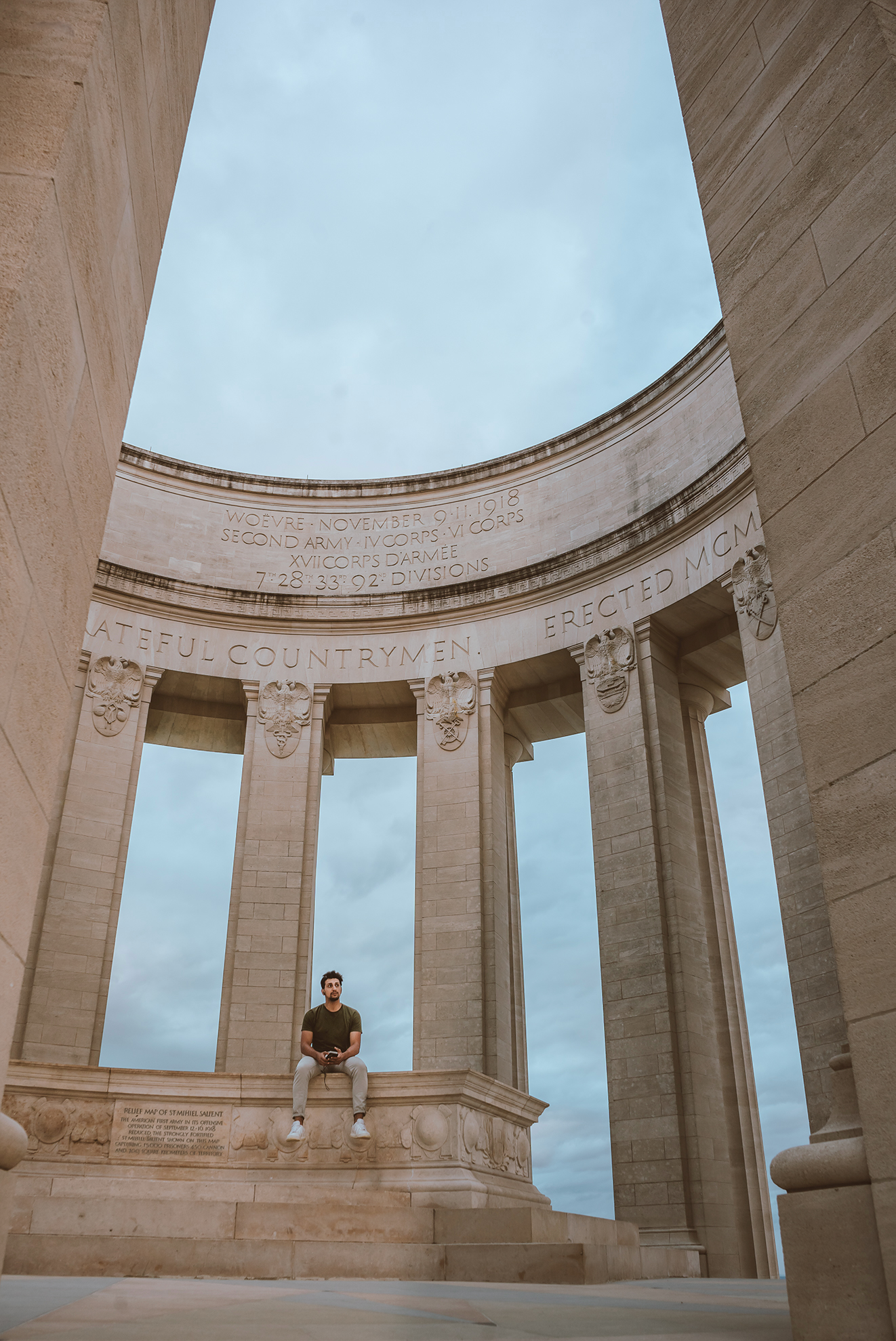 At the Memorial