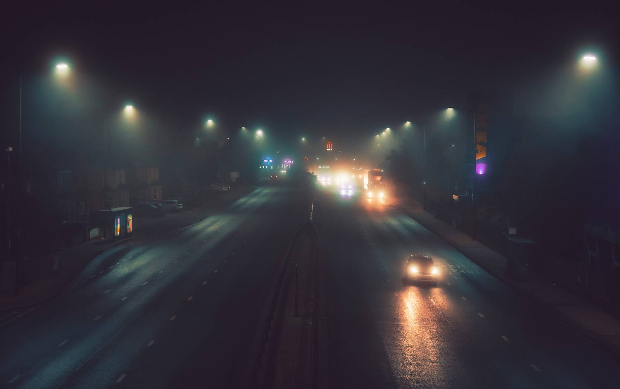 Fogbound Traffic